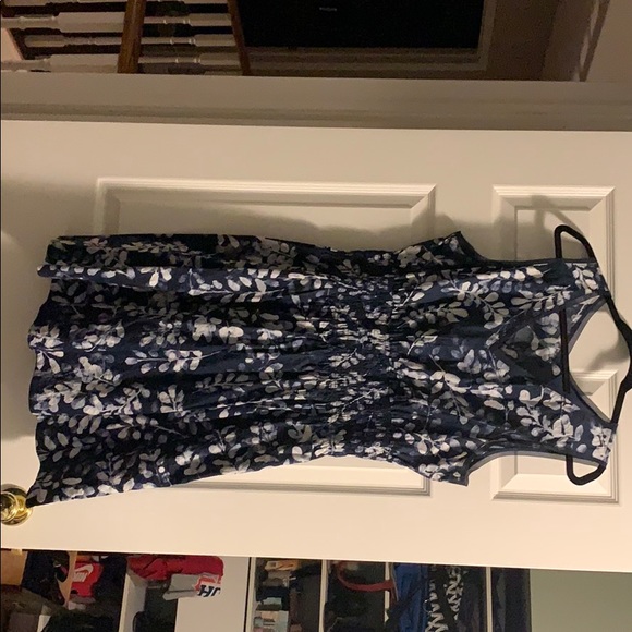 Navy Blue Vera Wang Sun Dress
